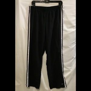 Nike Black and White Thin Track Pants